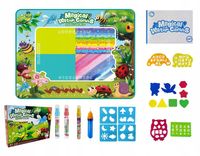 MATA DO KOL. PISAKIEM WODNYM OWADY 100x80CM 9965