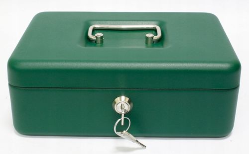 KASETKA NA PIENIĄDZE 1,3 KG 250x180x90 SEJF kaseta na Arena.pl