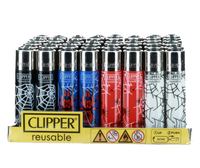 box - 48 x zapalniczka clipper itsy bitsy