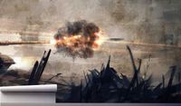 Fototapeta MILITRNA CZOŁG BOJOWY WOJNA 200x130