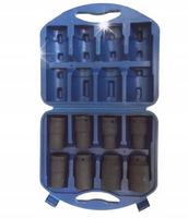ZESTAW NASADKI UDAROWE NASADOWE DO KLUCZ PNEUMATYCZNY 3/4'' 17-32MM 8 el