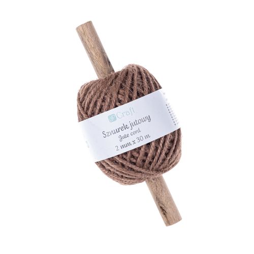 SZNUREK JUTOWY 2MM X 30M BRĄZOWY DPSZ-010 DP CRAFT 5903925004540 na Arena.pl