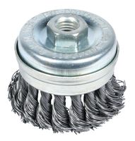 SZCZOTKA DOCZOŁOWA SPLATANA 65MM ZN - E-561-2065