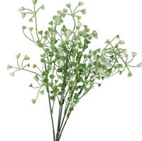 SZTUCZNE KWIATY ROŚLINY BUKIET GĘSTY GAŁĄZKI LIŚCIE 33CM