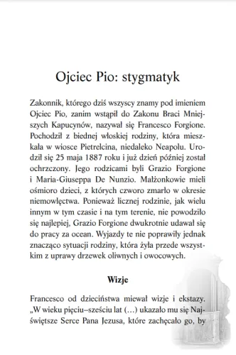 Cuda świętego Ojca Pio. Świadectwa, podziękowania, wskazania i modlitwy na Arena.pl