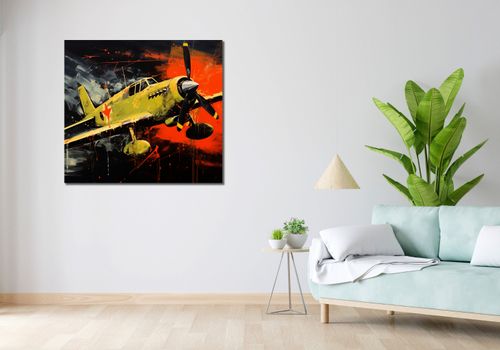 Obraz 100x90cm Barwny Przelot na Arena.pl