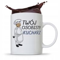 Kubek Dla Kucharza Kucharki Osobisty Kucharz Z Nadrukiem Ze Zdjęciem