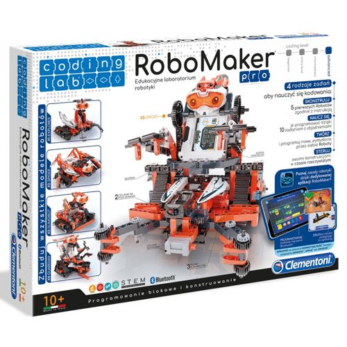 Clementoni ROBOT ROBOMAKER LABORATORIUM ROBOTYKI na Arena.pl