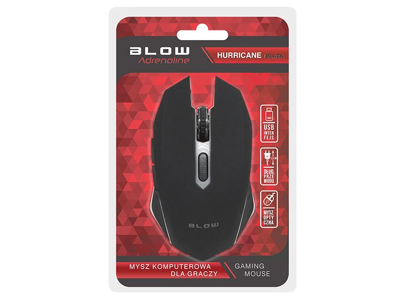 Mysz optyczna BLOW Adrenaline HURRICANE2 zdjęcie 1