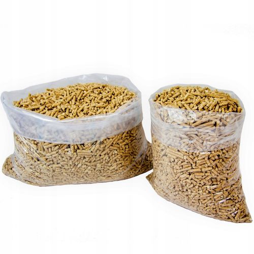 Żwirek pellet drewniany do kuwet kot świnka morska gryzonie EKONOMICZNY 50L na Arena.pl