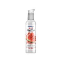 4 in 1 lubricant with watermelon flavor   4 fl oz / 118 ml