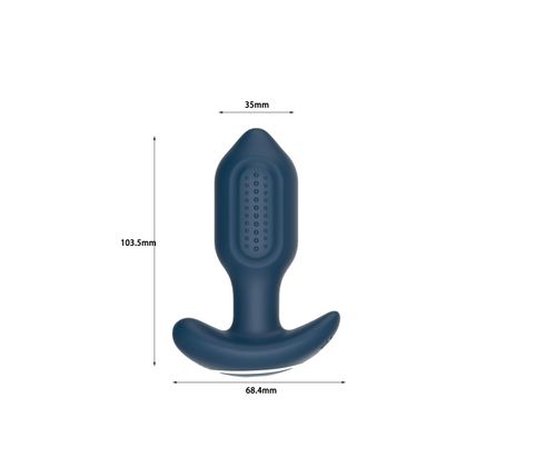 victoria   vibrating anal plug,  remote control na Arena.pl