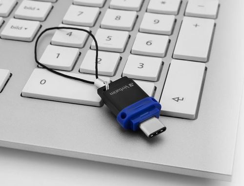 Verbatim Pendrive 64GB USB-C/USB-A czarny/black 49967 na Arena.pl