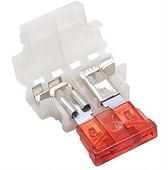 Oprawka bezpiecznika samochodowego nożykowego 19mm midi zaciskana