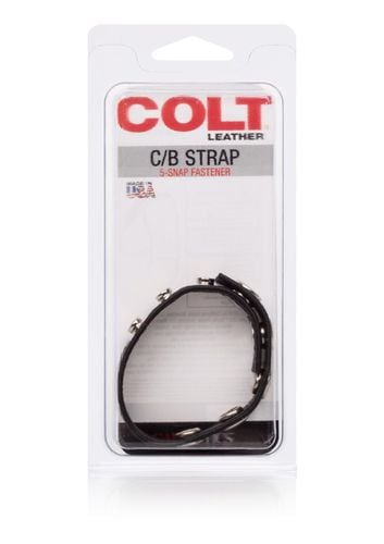 Colt Leather C/B Strap 5-Snap Black na Arena.pl