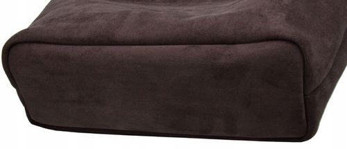 DELAURE TOREBKA damska SHOPPER A4 CASUAL ZAMSZ ciemna czekolada na Arena.pl