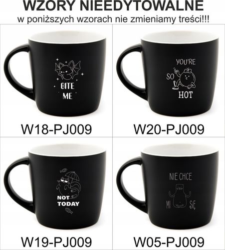 KUBEK CERAMICZNY Z GRAWEREM DO KAWY HERBATY 350 ML z imieniem prezent na Arena.pl