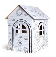 Domek Do Kolorowania Malowania Kolorowanka XXL Duży 99x68x78