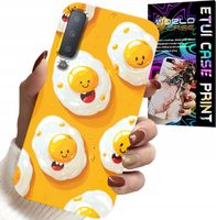 ETUI DO SAMSUNG A7 2018 - SŁODKIE UŚMIECHNIĘTE JAJKA CASE + FOLIA