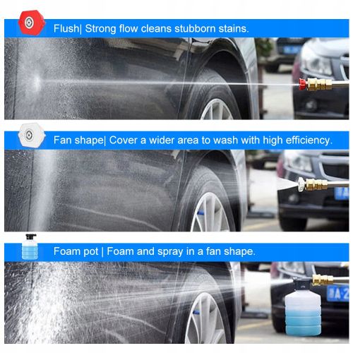 MYJKA Ciśnieniowa AKUMULATOROWA 60bar ZESTAW 500W na Arena.pl