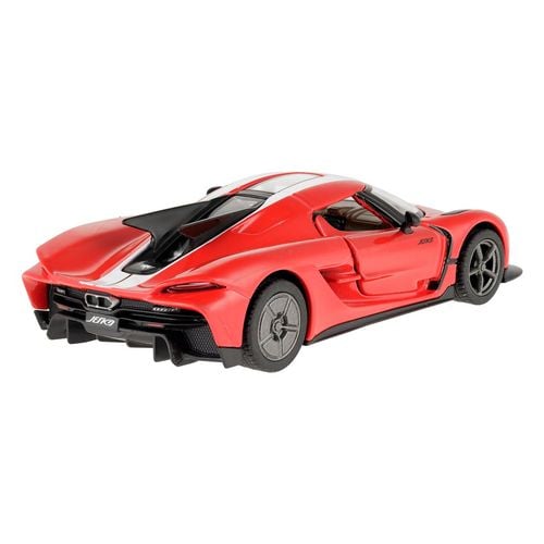Model 1:36, Koenigsegg Jesko Absolut, czerwono-biały na Arena.pl
