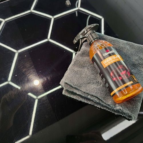 Wosk Samochodowy na Mokro LIQUID GLASS + Odtłuszczacz do Lakieru SMART WIPE na Arena.pl