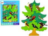 DLA DZIECI DREWNIANE DRZEWO  PUZZLE TRÓJWYMIAROWA