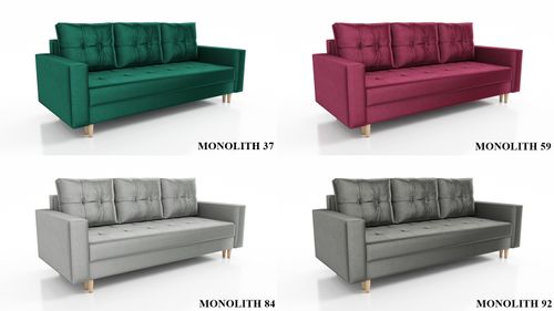 Kanapa SCANDI rozkładana, na sprężynach na Arena.pl