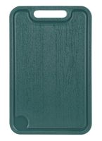 Deska do krojenia plastikowa z tworzywa MOLLY 37,5x25,5 cm duża zielona butelkowa zieleń