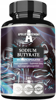 APOLLO'S HEGEMONY Sodium Butyrate 240 kapsułek, Maślan sodu