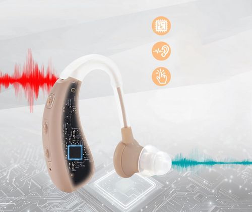Wzmacniacz słuchu za uchem z redukcją szumów WEIYII VHP-1021 POWYSTAWOWY na Arena.pl