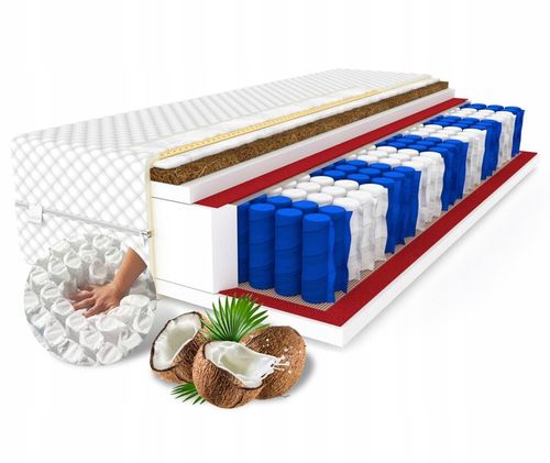 Materac 120x200 Kokos DAKOTA MAX Premium - 24 cm na Arena.pl