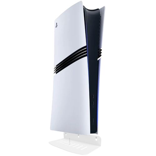 Uchwyt wieszak mocowanie ścienne pionowe dla PlayStation 5 PS5 PRO biały na Arena.pl