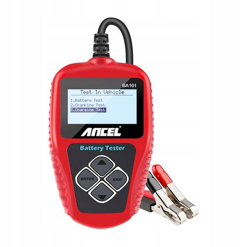 Tester akumulatora ANCEL BA101 8-30V DC na Arena.pl