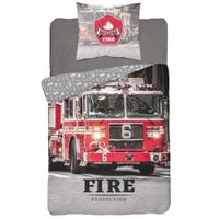 Pościel licencyjna 140x200cm WÓZ STRAŻACKI 3629A