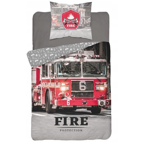 Pościel licencyjna 140x200cm WÓZ STRAŻACKI 3629A na Arena.pl