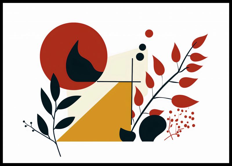 Plakat 84x59,5cm Ogień i Flora zdjęcie 2