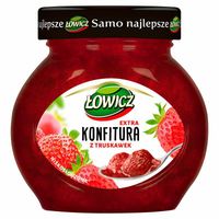 ŁOWICZ KONFITURA TRUSKAWKOWA 240G/8