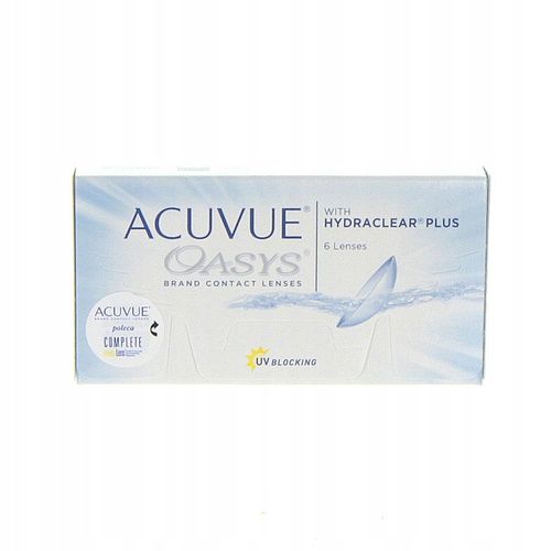 Acuvue Oasys 6 szt. moc -1,75 BC 8,4 na Arena.pl