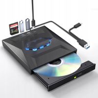 ZEWNĘTRZNY NAPĘD CD DVD NAGRYWARKA ODTWARZACZ PRZENOŚNY DO LAPTOPA KOMPUTER