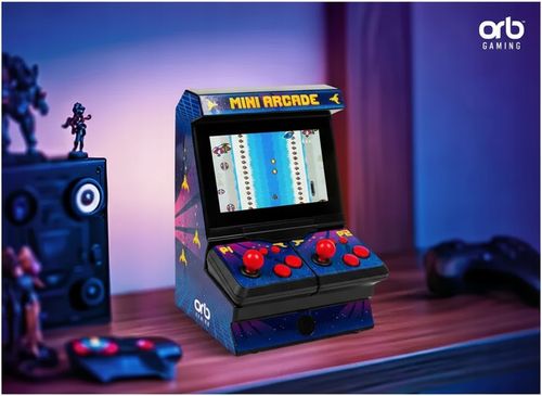 przenośna mini konsolaorb retro mini arcade machine 300 gier (2 graczy) na Arena.pl