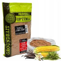 Zanęta Wędkarska PROFESS OPTIMA Wanilia Kukurydza Konopie 1 kg