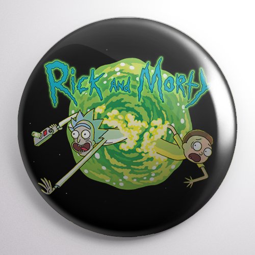 Przypinka Rick i Morty na Arena.pl