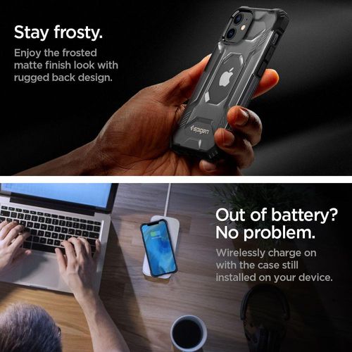 SPIGEN NITRO FORCE IPHONE 12 MINI MATTE BLACK na Arena.pl