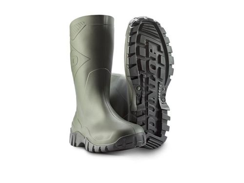 Kalosze Dunlop Dee zielono - czarne rozmiar 44 ogród grzyby las na Arena.pl