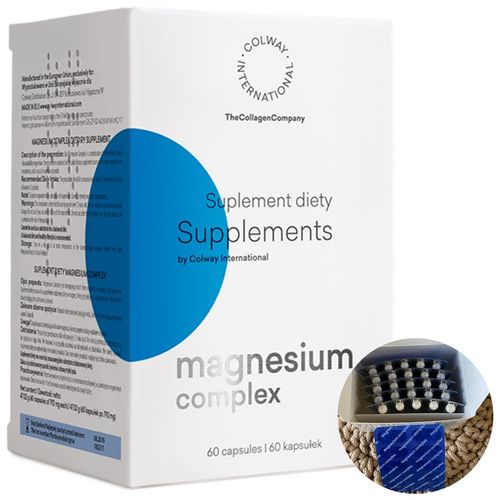 MAGNEZ: cytrynian magnezu, glicynian magnezu , mleczan magnezu + B6 COLWAY na Arena.pl