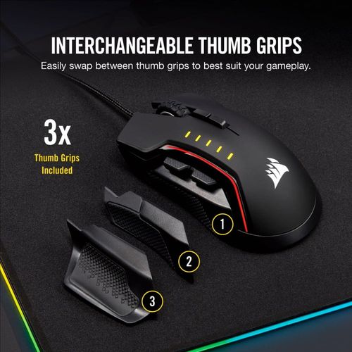Corsair Mysz GLAIVE RGB PRO (EU) na Arena.pl