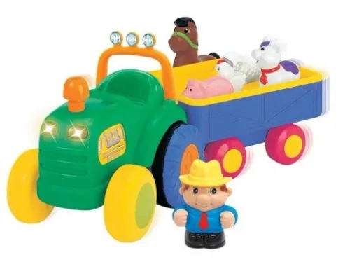 Dumel Traktor Farmer Interaktywny mówi PL świeci na Arena.pl