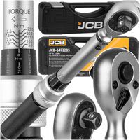 KLUCZ DYNAMOMETRYCZNY Z BLOKADĄ ETUI CERTYFIKAT KALIBRACJI 1-25NM 1/4'' JCB