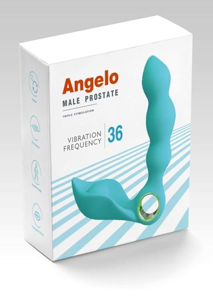 Stymulator-Angelo Male Prostate Triple Stimulation (Blue) zdjęcie 10